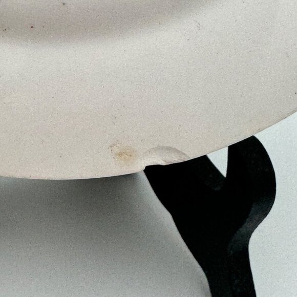 Vintage John Maddock and Sons Royal Vitreous Peacock Dessert Plate set of two - Picture 10 of 15